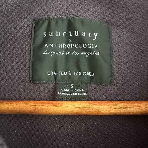 Sanctuary x Anthropologie Terra Knit Shacket Button Jacket Purple Women’s Small‌ - Picture 6 of 12